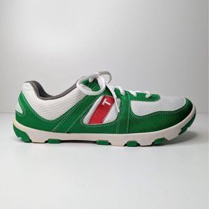 True Linkswear Women's TRUE Jade spikeless golf shoes green white women's size 9